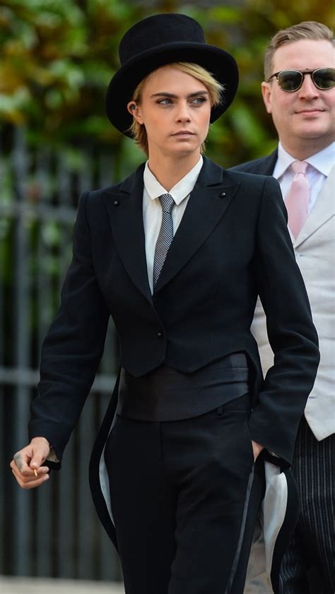 cara delevingne tuxedo